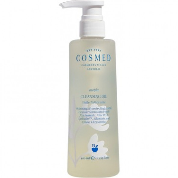 Cosmed Atopia Cleansing - Yüz ve Vücut için Temizleme Yağı - Yağ Bazlı Temizleyici 400 ml ürün görseli 1