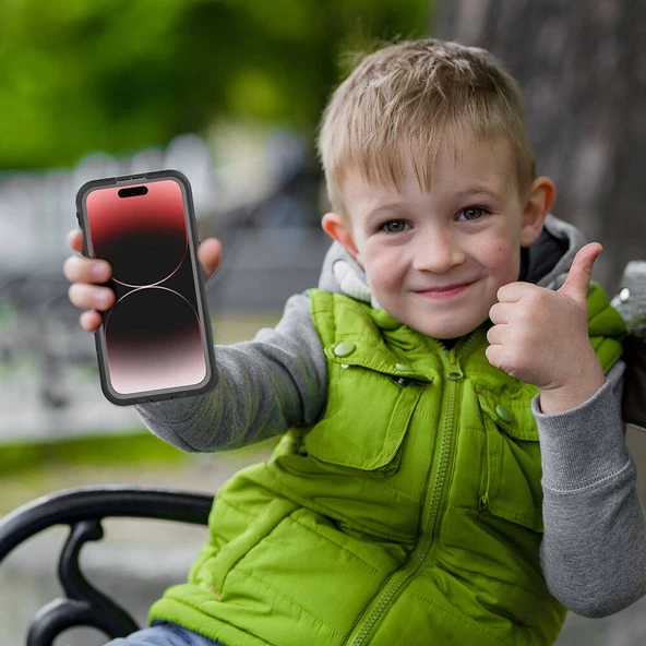 iPhone 15 Pro Kılıf 1-1 Su Geçirmez - Resim 6