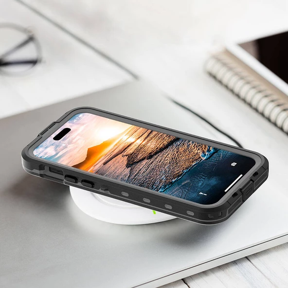 iPhone 15 Kılıf 1-1 Su Geçirmez - Resim 8