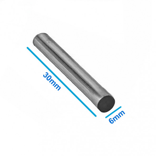 Çelik Sensör Başlığı 6x30mm Kılıf Sıcaklık Isı Sensör Kutusu Metal Tüp Boru D818b20 Ntc ürün görseli 1