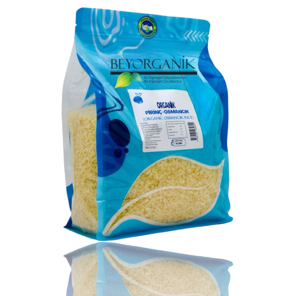 BEYORGANİK Organik Pirinç Osmancık 2,5kg ürün görseli 1