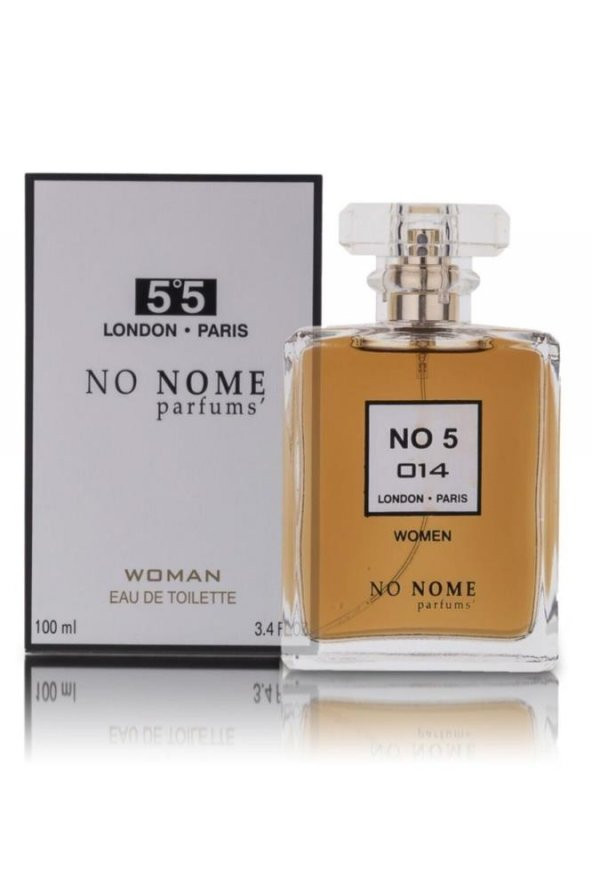 No Nome 014 5-5 London Parıs For Women 100 ml Edt Kadın Parfüm ürün görseli 1
