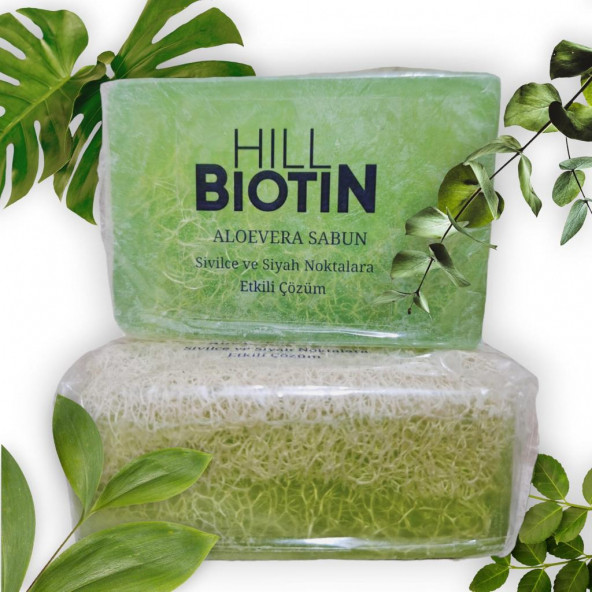 kabak lifli aloe vera sivilce ve akne karşıtı sabunu 130gr ürün görseli 1
