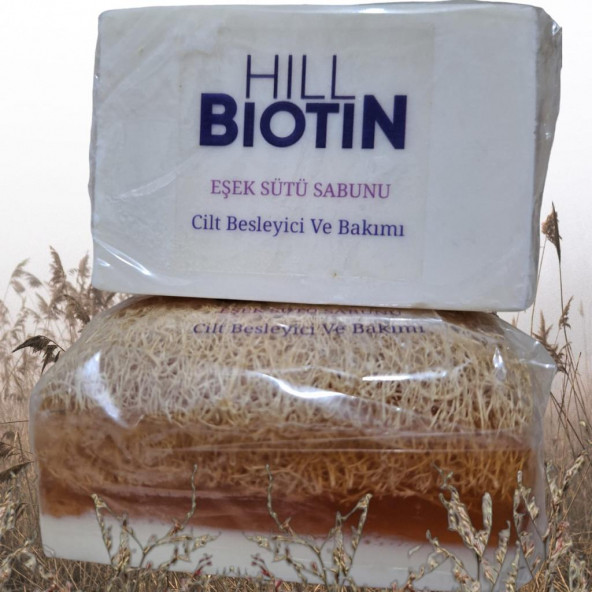 Doğal lifli,dogal ballı,doğal eşek sütü sabunu 130gr ürün görseli 1