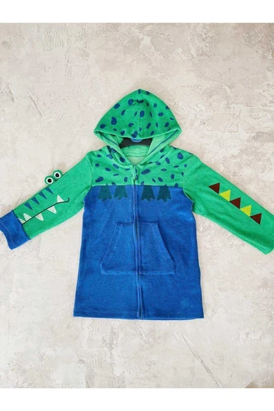 Sevimli Kapşonlu Sweatshirt 12 Ay - 6 Yaş ürün görseli 1