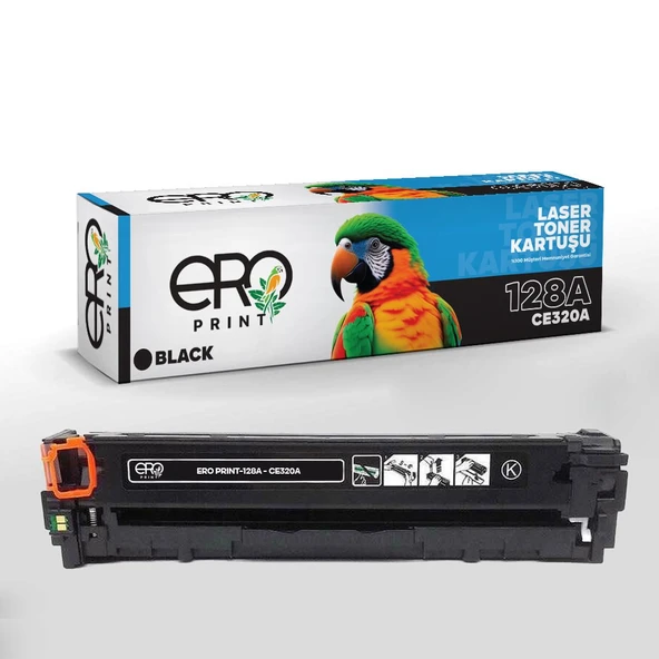 HP 128A /CE320A Siyah Muadil Toner ürün görseli 1