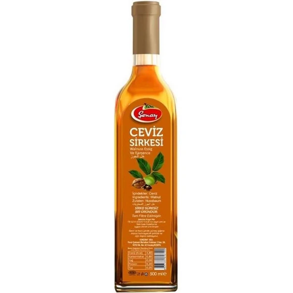 Şenay Ceviz Sirkesi 500 Ml ürün görseli 1