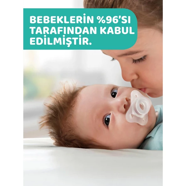 Chicco PhysioForma Mini Soft 2'li Emzik 0-2 Ay Kız - Resim 7