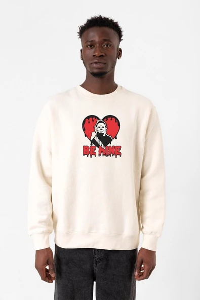 Be Mine Michael Myer Ekru Erkek 2ip Sweatshirt ürün görseli 1