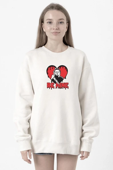 Be Mine Michael Myer Beyaz Kadın 2ip Sweatshirt ürün görseli 1