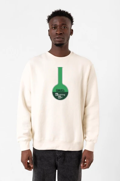 Breaking Bad Merch Ekru Erkek 2ip Sweatshirt ürün görseli 1