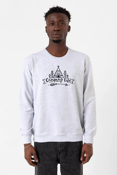 Camping Life Karmelanj Erkek 2ip Sweatshirt ürün görseli 1