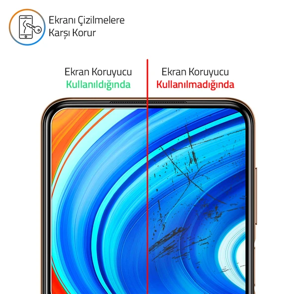 NoTech Oppo RX17 Neo Temperli Cam Ekran Koruyucu - Resim 2