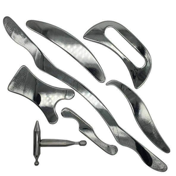 Graston 7 Parçalı Büyük Set Masaj Aleti Model 7 ürün görseli 1