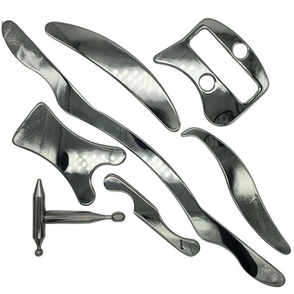 Graston 7 Parçalı Büyük Set Masaj Aleti Model 9 ürün görseli 1