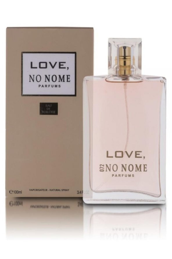 No Nome 072 Love For Women 100 ml Edt ürün görseli 1
