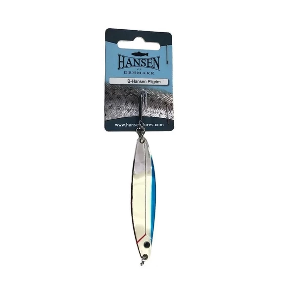 Hansen Pilgrim 8.9cm 28gr Silver/Blue Lüfer-Levrek Kaşık ürün görseli 1