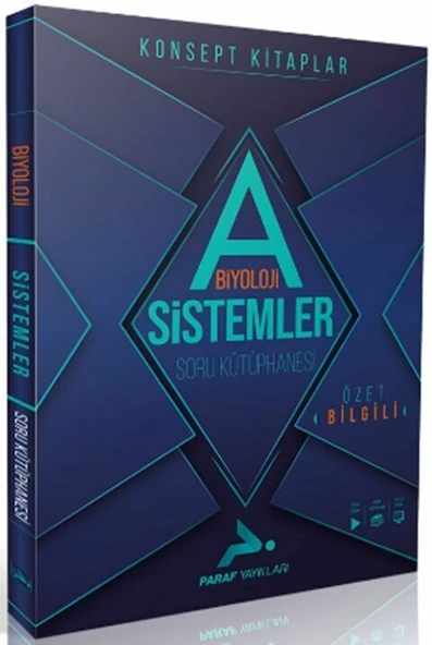 Paraf Yayınları Biyoloji Sistemler Soru Bankası ürün görseli 1