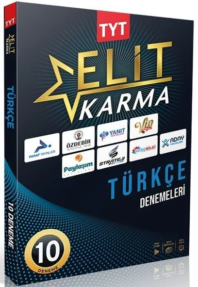 Paraf Yayınları TYT Türkçe Elit Karma 10 Deneme ürün görseli 1