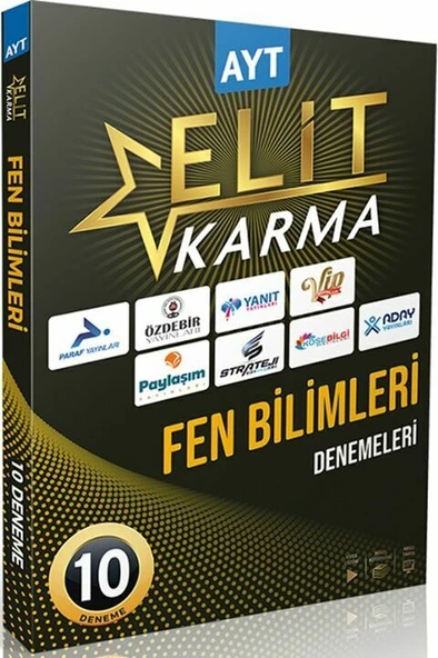 Paraf Yayınları TYT Fen Bilimleri Elit Karma 10 Deneme ürün görseli 1