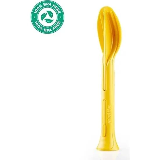 Evolite Combo Çatal Kaşık Set  Sarı ürün görseli 1