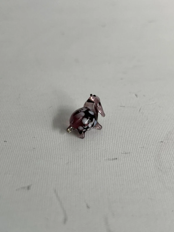 El Yapımı Mini Murano Cam Koyun Biblo A145-07 - Resim 4