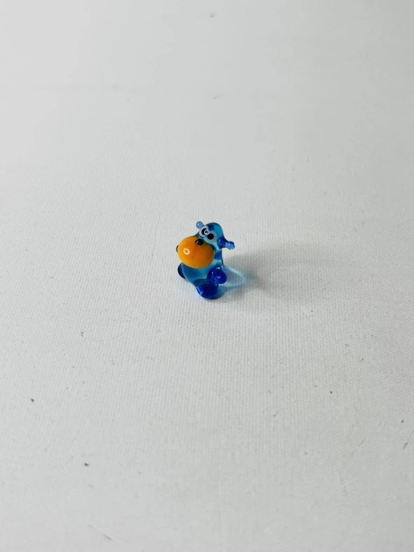 El Yapımı Mini Murano Cam Maymun Biblo A147-07 - Resim 2
