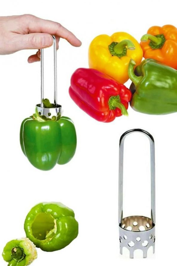 Metal Biber Dolma Oyacağı Oyma Aparatı ürün görseli 1