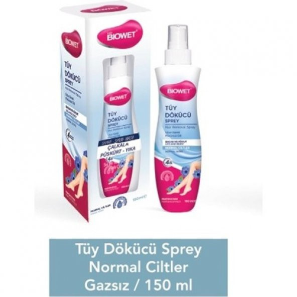 Biowet Tuy Dokucu Bıowet Normal Cıltler Gazsız Sprey 150 ml ürün görseli 1