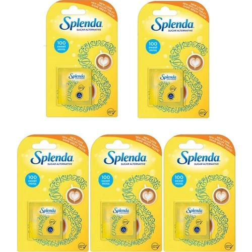 Splenda Tatlandırıcı Tablet 100'LÜ x 5'li ürün görseli 1