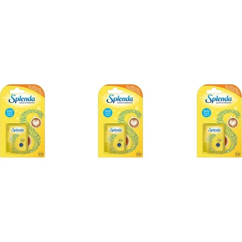 Splenda Tatlandırıcı 500 Tablet 3'lü Paket ürün görseli 1