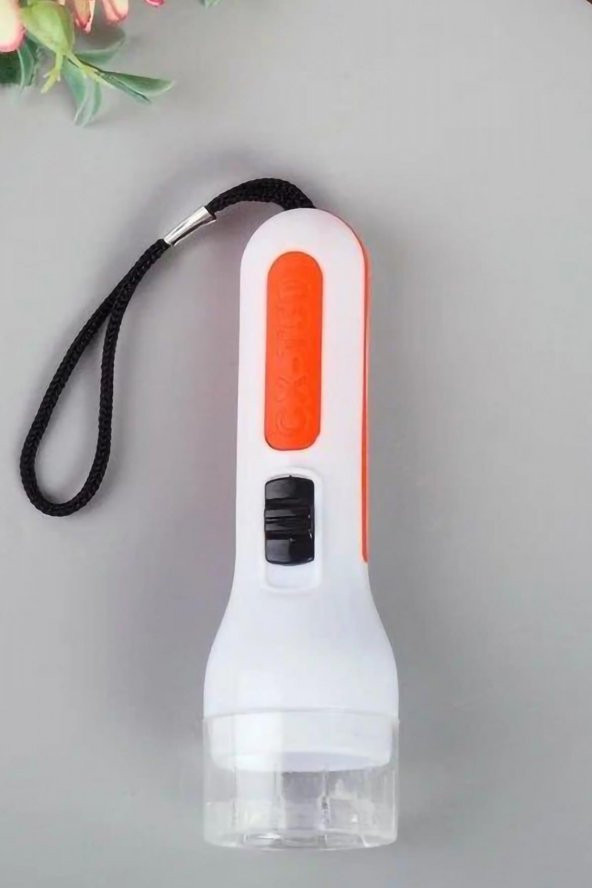 Pilli Mini El Feneri Anahtarlık Lambası Acil Durum Feneri Kulplu T50 ürün görseli 1
