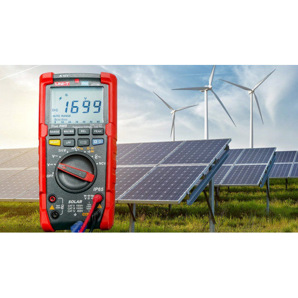 UNI-T UT196 1700V DC SOLAR TRUE RMS PROFESYONEL MULTİMETRE ürün görseli 1