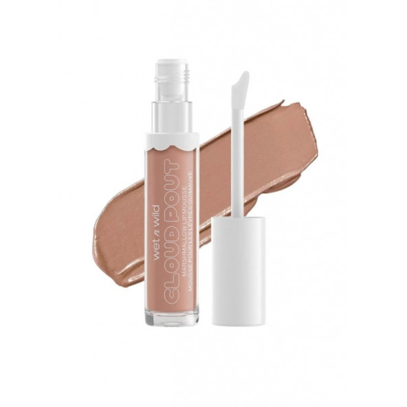 wet n wild Cloud Pout Marshmallow Lıp Mousse Fluffernutter ürün görseli 1