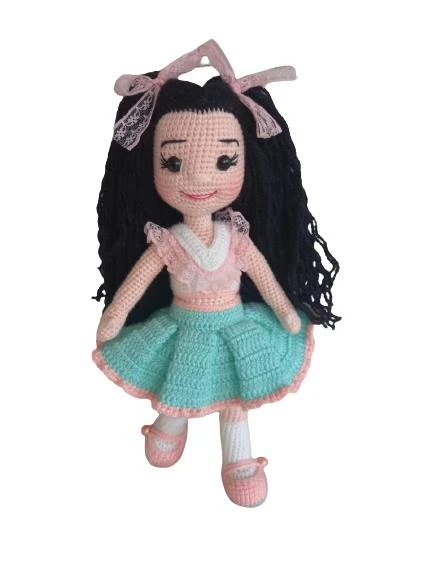 Sevimli Nalan Bebek Amigurumi Organik Oyuncak ürün görseli 1