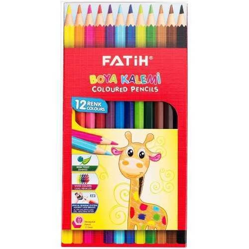Fatih 12 Renk Tam Boy Kuru Boya ürün görseli 1