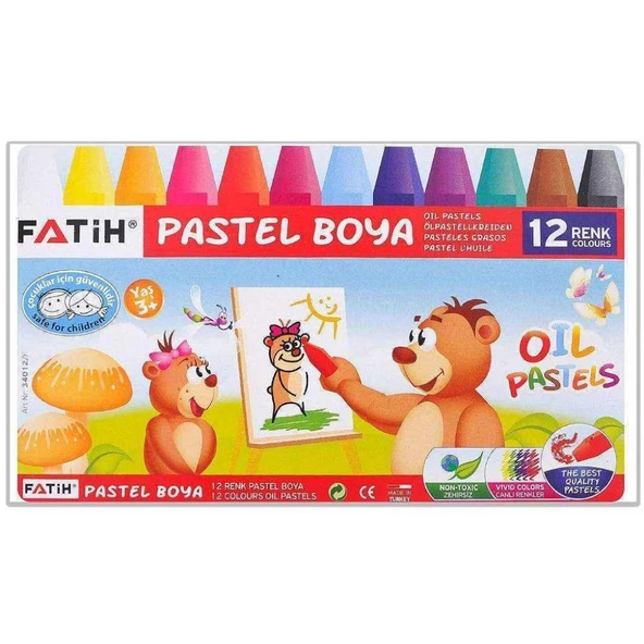 Mikrogold Pastel Boya 12 Li ürün görseli 1