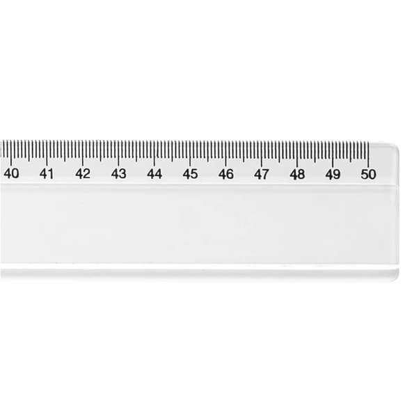 50 Cm Plastik Cetvel ürün görseli 1