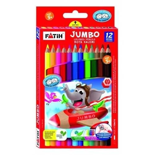 Fatih Jumbo 12 Renk Boya Kalemi ürün görseli 1