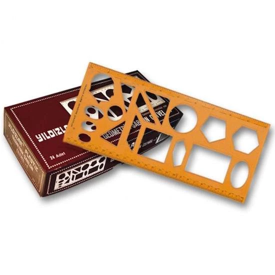 Yıldızlar Geometrik Şablon 040 (1 Adet) ürün görseli 1
