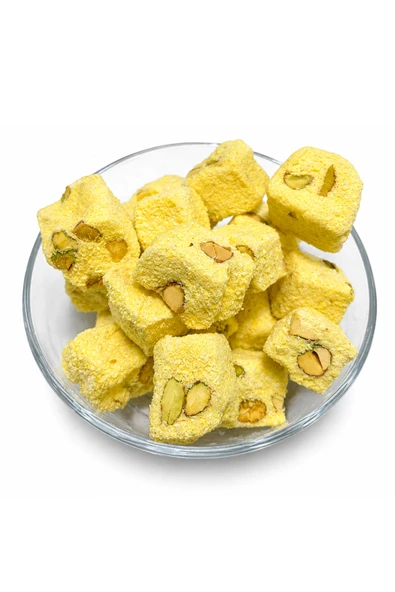 Antep Fıstıklı Safranlı Lokum 1000 gr ürün görseli 1