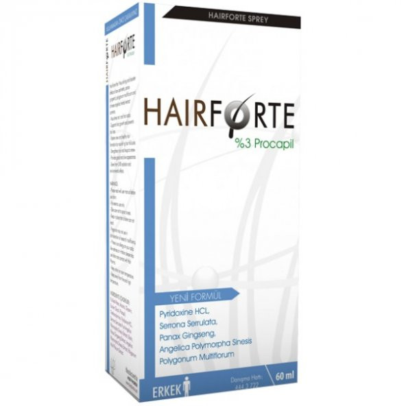 Hairforte  Erkek Sprey 60 Ml ürün görseli 1
