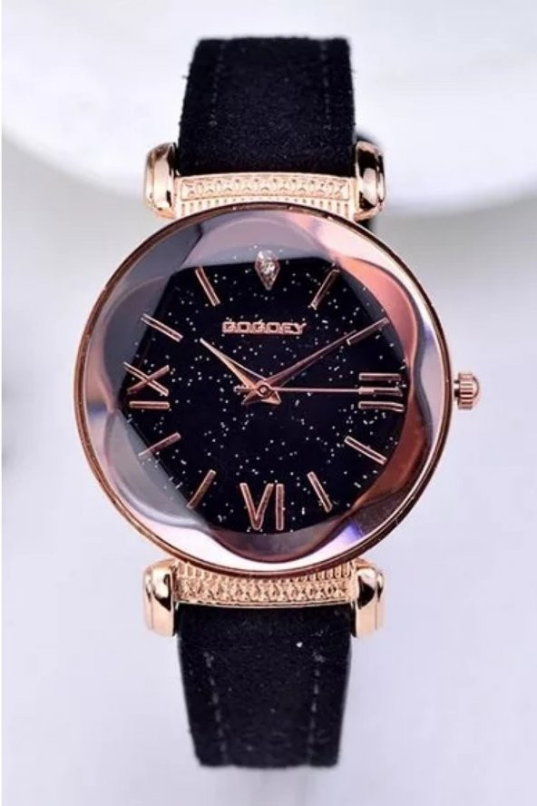 Kadın Kol Saati Rose Gold Lüks Moda Şık Kol Saati G4417s ürün görseli 1