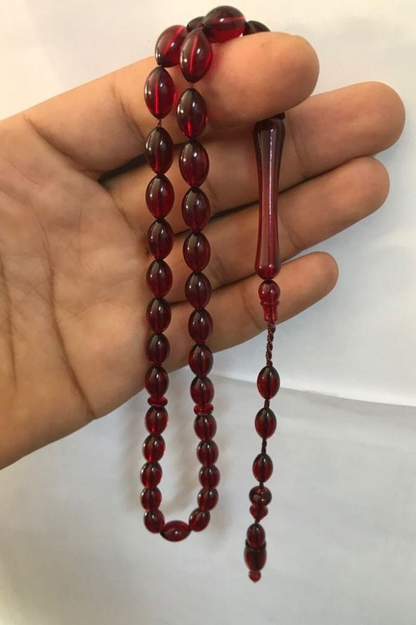 Saattakı Toz Kehribar Tesbih ürün görseli 1