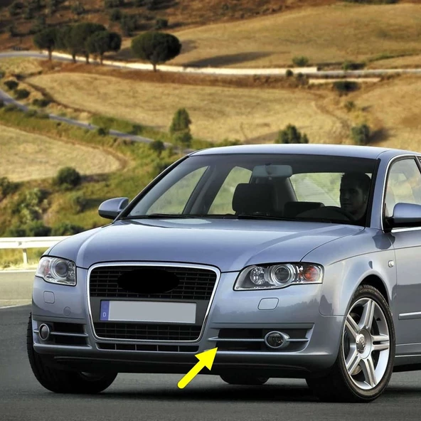 Audi A4 B7 2005-2008 Sol Sis Farı Yan Plastik Parçası 8E0807151A ürün görseli 1