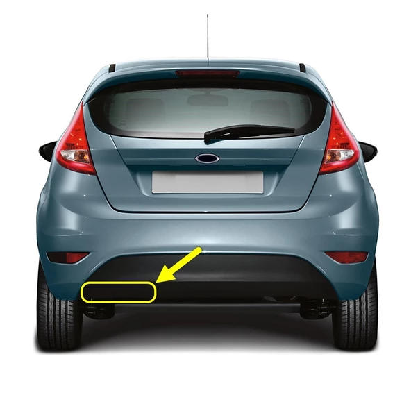 Ford Fiesta 2009-2012 Arka Tampon Çeki Demiri Kapağı 8A6117K922AB ürün görseli 1