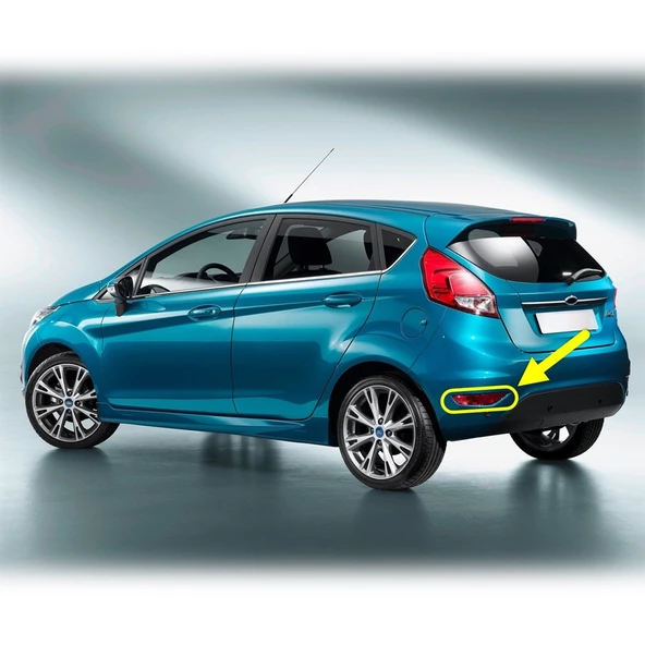 Ford Fiesta 2013-2016 Arka Tampon Sol Reflektörü Sis Farı 21682998 ürün görseli 1