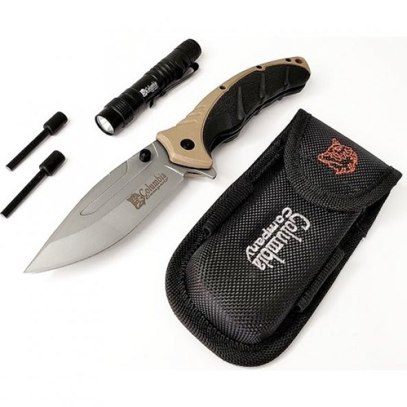 Columbia Marka 21 cm Katanabilr Çakı Seti ürün görseli 1