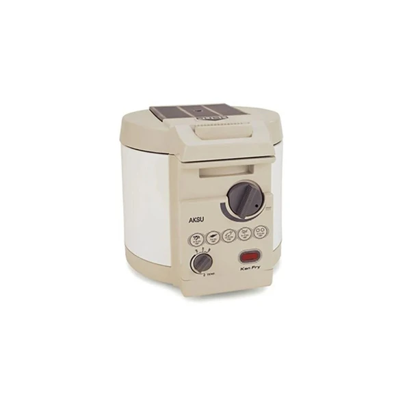 Aksu Ken Fry 1600 W 2.2 lt Isı Ayarlı Fritöz ürün görseli 1