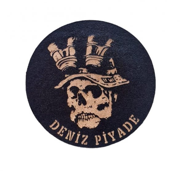 Deniz Piyade Deri PEÇ  -Arma - Leather Patch ürün görseli 1